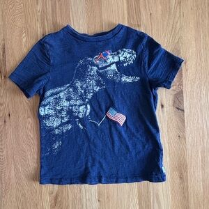 Gap Kids Navy Blue Dinosaur Graphic Kids T-Shirt
